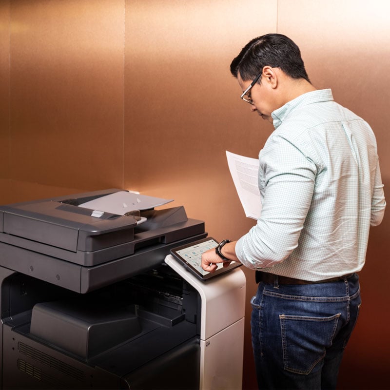 SAFEQ-Cloud-user-at-Konica-Minolta-device